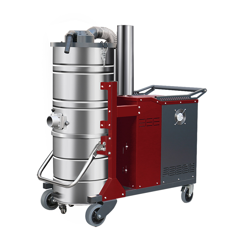新竹坦洁380V 双桶手动反吹工业吸尘器X8系列